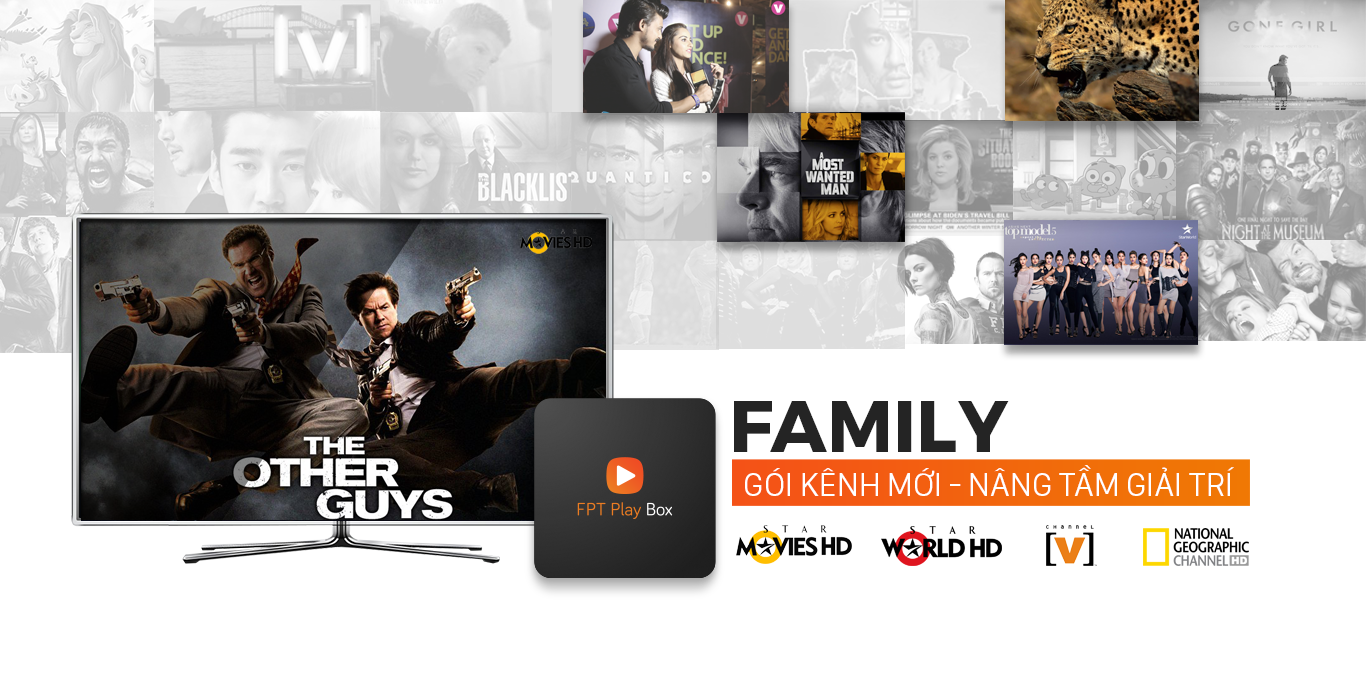 Family - Gói kênh mới, nâng tầm giải trí