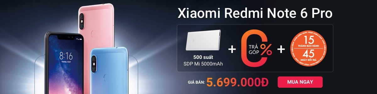 Xiaomi Redmi Note 6 Pro                     