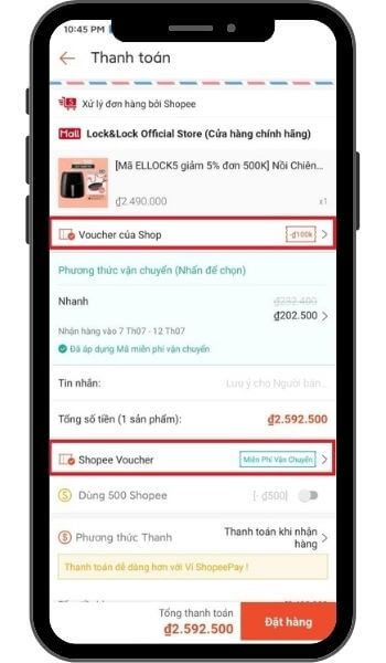Hướng dẫn cách sử dụng mã giảm giá cho người mua hàng lần đầu trên Shopee